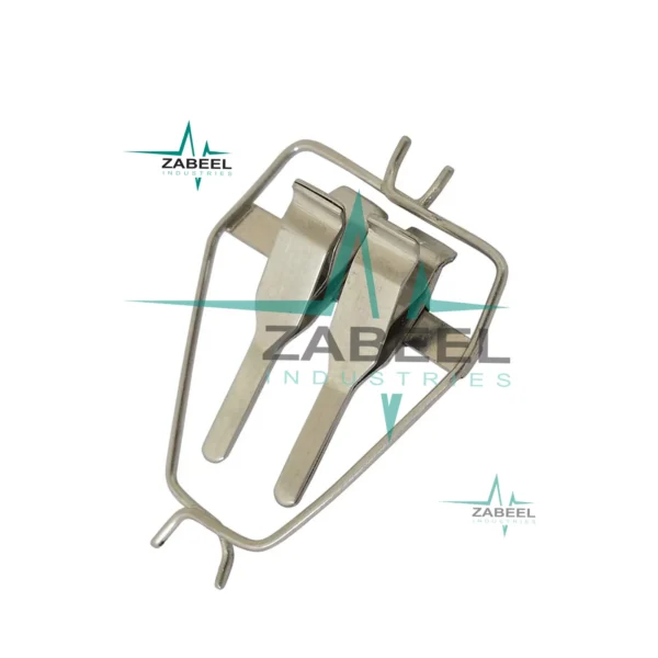 Microvascular Double Clamps Approximator With Frame Micro Surgery Instruments By ZaBeel Industries