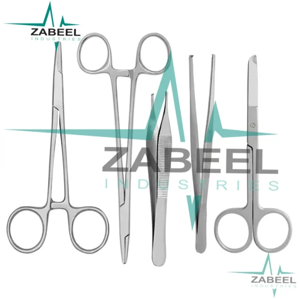 5 Pcs Medical Student Laceration Set By ZaBeel Industries