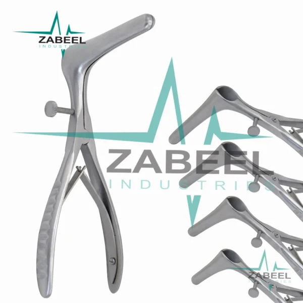 Cottle Nasal Speculum 6″ Set of 4 Blade 35mm, 50mm, 75mm, 90mm By ZaBeel Industries