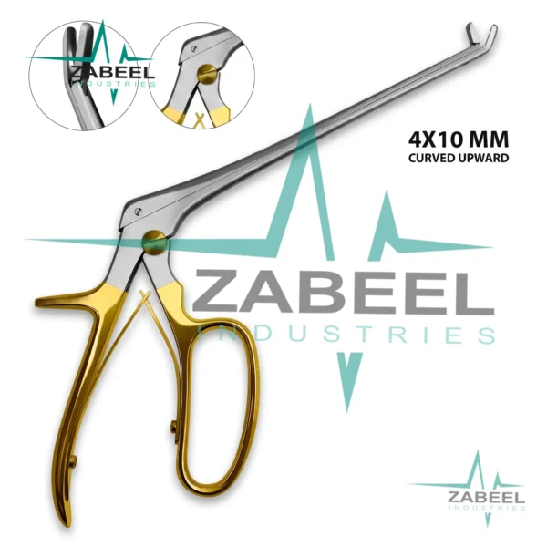 Ferris-Smith Cup Rongeur 7″ 4x10mm Curved Up By ZaBeel Industries