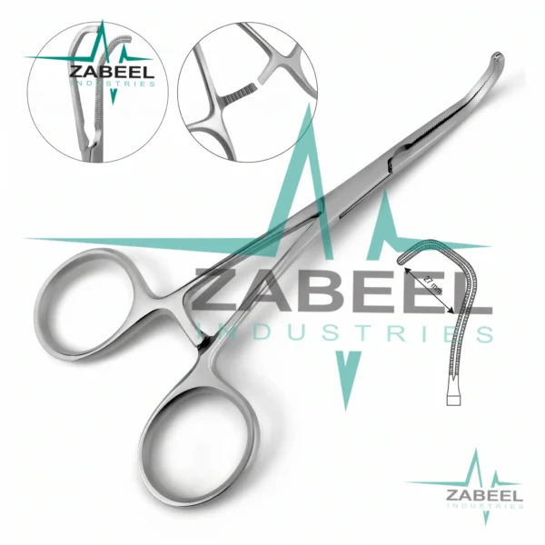 Cooley Derra Pediatric Vascular Clamp 6.5″ For Anastomosis – Large By ZaBeel Industries