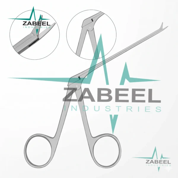 Bellucci Micro Ear Scissors 3.5″ Straight Sharp/Sharp 5mm Blades By ZaBeel Industries