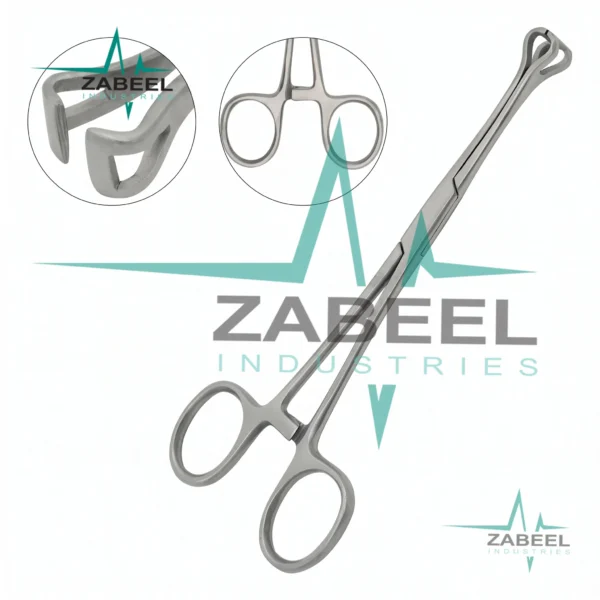 Babcock Intestinal Forceps 6.25″ with 9mm Jaws By ZaBeel Industries