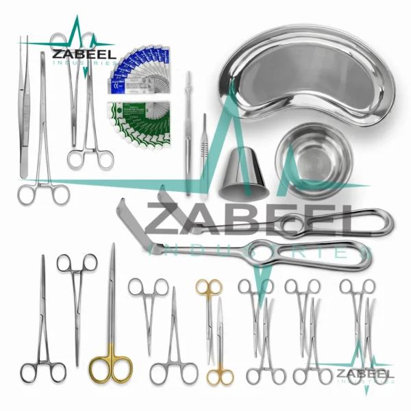Excision Set of 27 Pcs Basic Surgical Excision Instruments By ZaBeel Industries