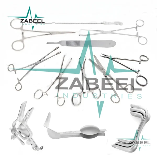 30 Pcs Laparoscopy Gynecology Instrument Set By ZaBeel Industries