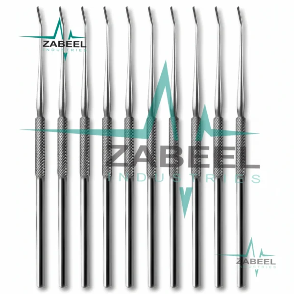 10 Pcs Seeker Mall Probes 6″ Angular Semi-Blunt Tip Single Ended By ZaBeel Industries
