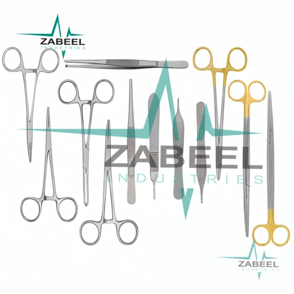 12 Pcs T/C Circumcision Set By ZaBeel Industries