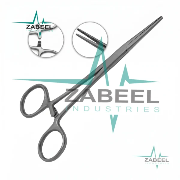 10 Kelly Hemostat Forceps 5.5″ Set Straight By ZaBeel Industries