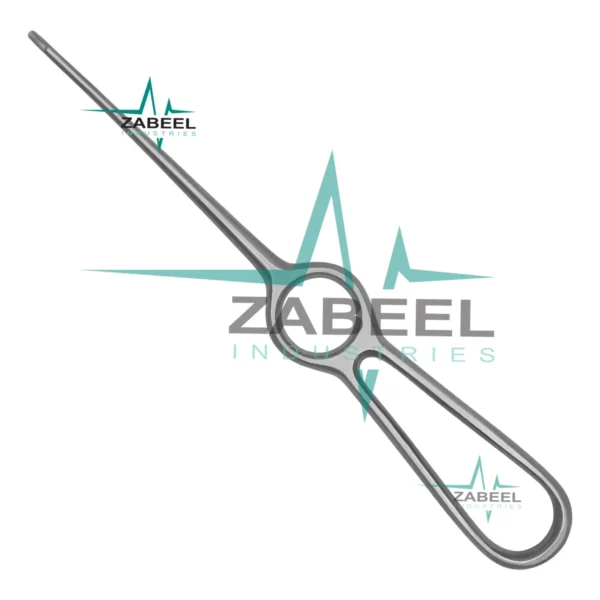 Volkman Hook Retractor 8.5″ Blunt 1 Prong with Ring Handle By ZaBeel Industries