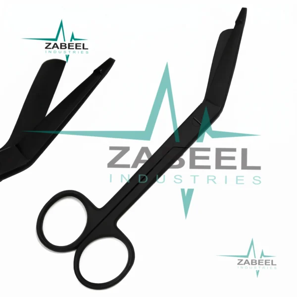 Tactical Black Lister Bandage Scissors 5.5″ By ZaBeel Industries