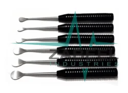 Cobb Elevator Spine Set of 6 Pcs Orthopedic Surgical Instruments Black Handle by ZaBeel Industries
