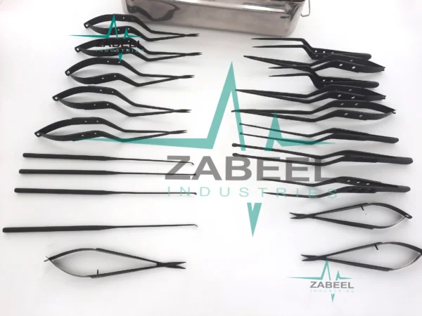 Micro Neuro Surgery Instruments Set 20 Pcs Surgical Instruments By ZaBeel Industries