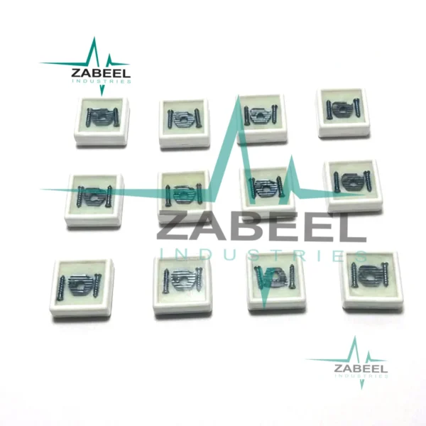 30 Cervical Cages for Spine Disk Spacer (Titanium Metal) with 80 Screws By ZaBeel Industries