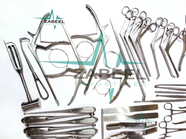 Basic Craniotomy & Laminectomy Surgical Orthopedic Spinal Instruments 78 Pcs Set By ZaBeel Industries