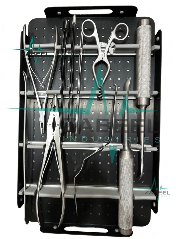 Orthopedic Cervical Spine Surgery Instrument Set With Aluminum Box High Quality By ZaBeel Industries