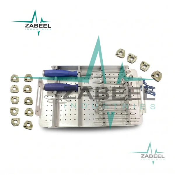 Premium Quality Spine Zero profile Peek Cages With Instruments set By ZaBeel Industries