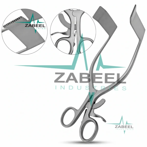 Meyerding Self-Retaining Laminectomy Retractor 2.5 X 5.4cm Blade 3.75″ Spread By ZaBeel Industries