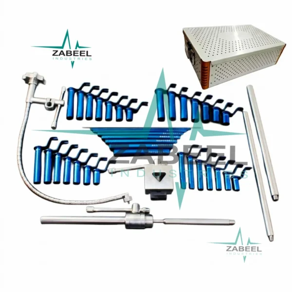 Mis Retractor System Tubular Retractor Set Blue Coat Surgery Instrument With Box By ZaBeel Industries
