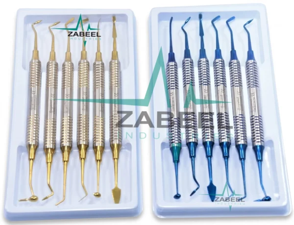 German 10 Dental Composite Filling Instrument Restorative Kit Double Ended By ZaBeel Industries