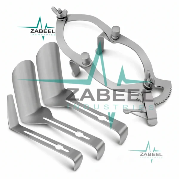 O’Sullivan-O’Connor Vaginal Retractor Small with 3 Interchangeable Blades By ZaBeel Industries