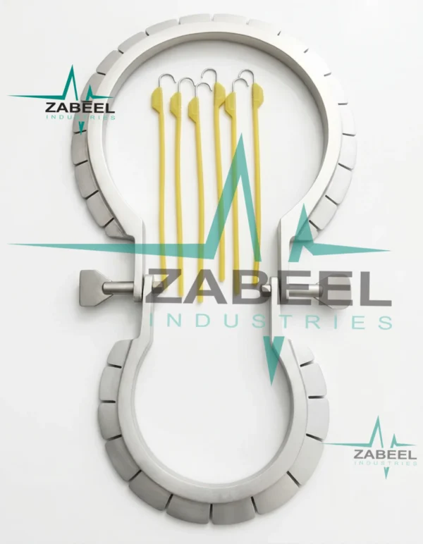 Lone Star Surgical Retractor Ring with 10 Hooks Surgical Instruments Set By ZaBeel Industries