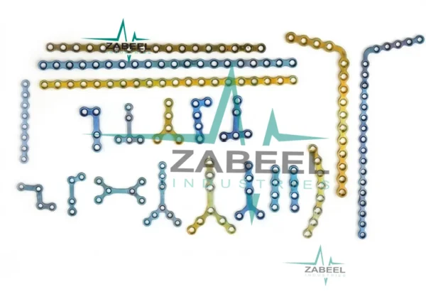 Plates Titanium Instrument Set – 20 Pcs By ZaBeel Industries