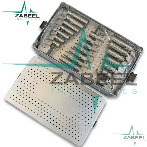 MIS Retractor System Tubular Retractors with 39 PCs Surgery Set with Box By ZaBeel Industries