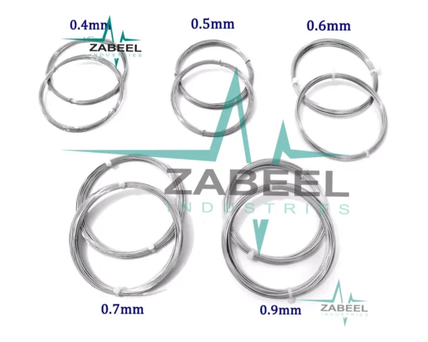 Cerclage Wire Lot of 5pcs Surgical Instrument Veterinary By ZaBeel Industries