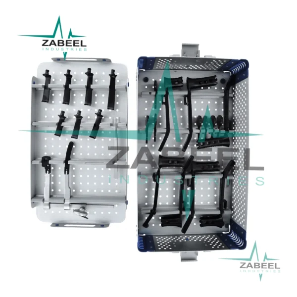 Caspar Micro Lumbar Discectomy Retractor Set of Spinal Surgery Instruments By ZaBeel Industries