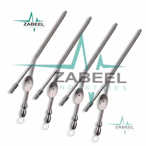 House Suction Irrigator 5.5" Angled | 8.0x12.0 Fr ENT Surgical Instruments By ZaBeel Industries