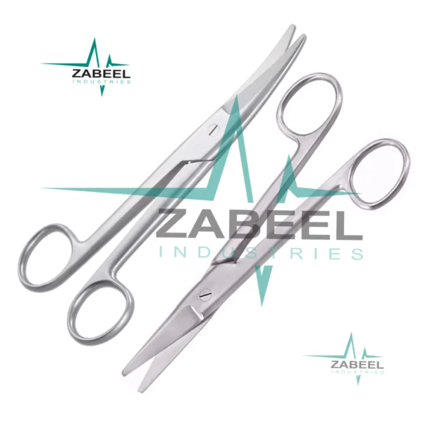 Mayo-Noble Dissecting Scissors 6.5″ Straight and Curved By ZaBeel Industries