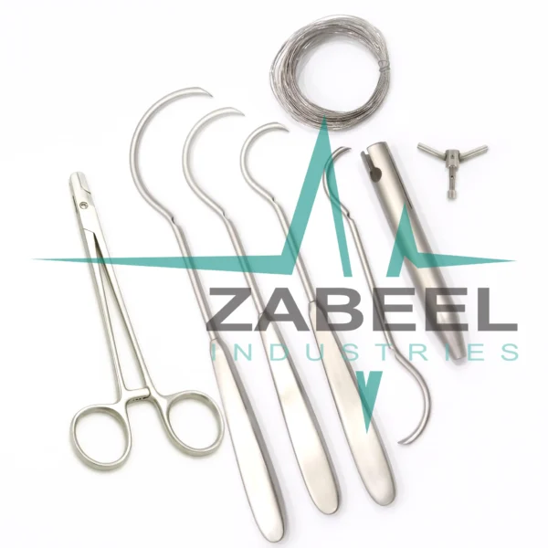Cerclage Wire Veterinary set of 07 PCs Orthopedic instruments Set By ZaBeel Industries