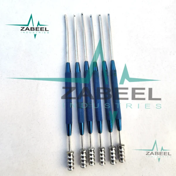 6 Pcs Gromed Freer Septum Periosteal Elevator With Suction 19cm (7½") Surgical By ZaBeel Industries