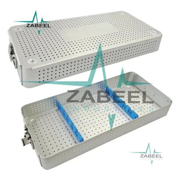 Laparoscopic instrument sterilization box For 540*250*70MM By ZaBeel Industries