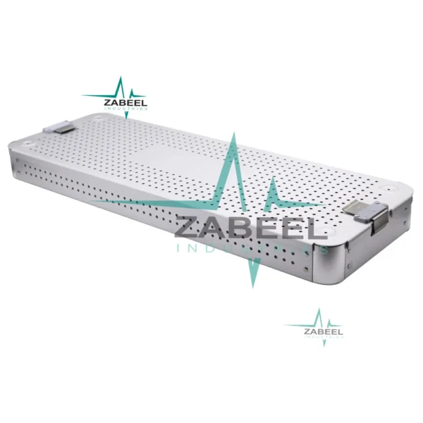 Surgical medical instrument Aluminum alloy sterilization Tray Case box Screw box By ZaBeel Industries
